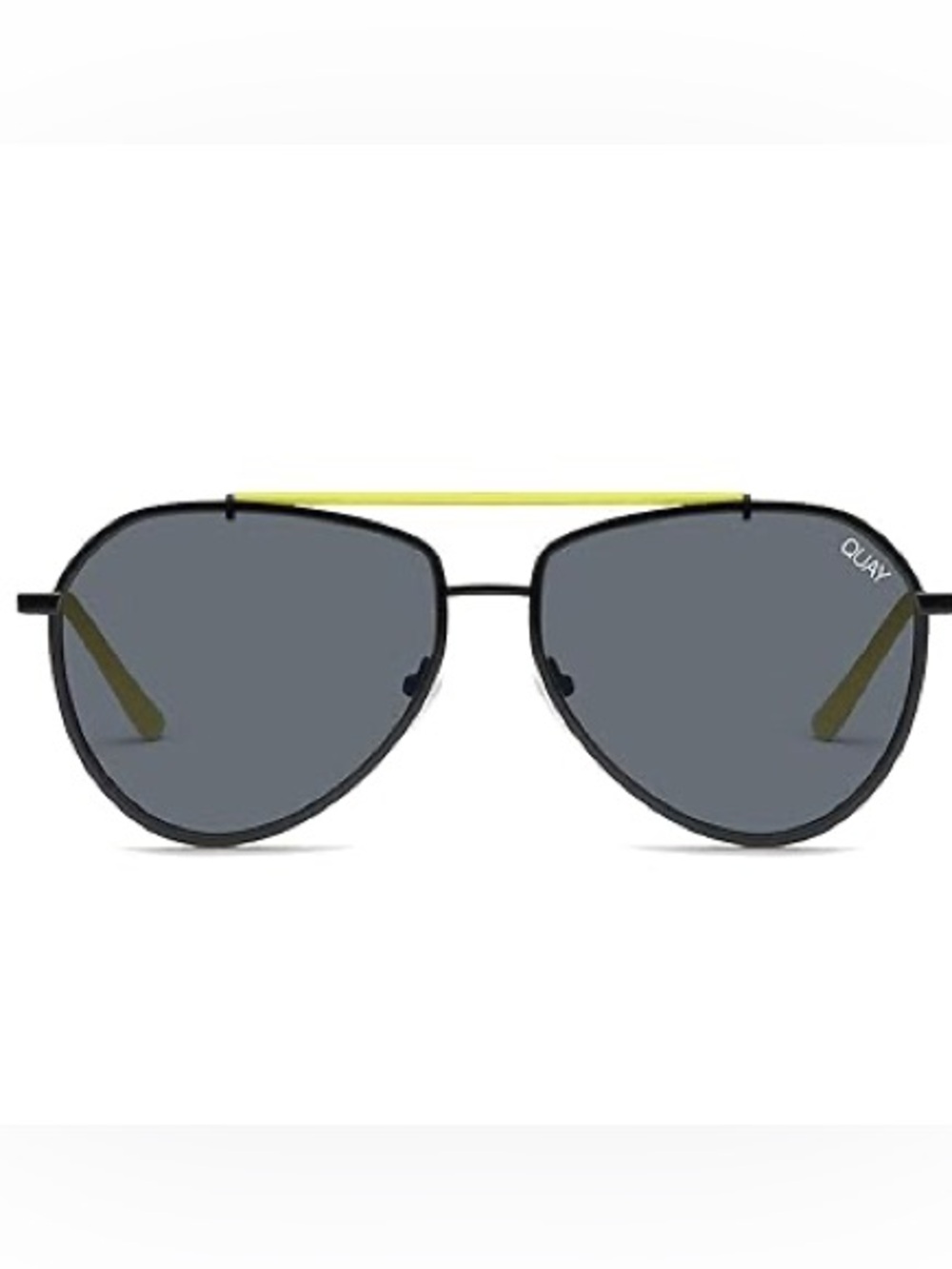Quay Australia Black Aviator “dirty habit” Sunglasses - Picture 3 of 13